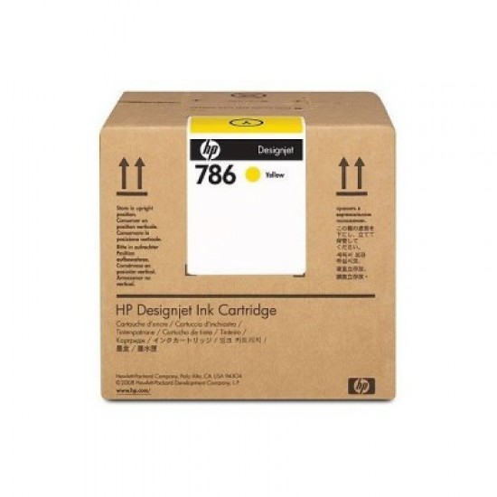 HP LX600 3-litre Yellow Latex Scitex Ink Cartridge (CC588A)