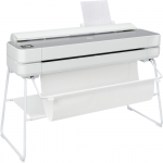 HP DesignJet Studio Steel 36" Large Format Wireless Plotter Printer with High-Tech Steel Design